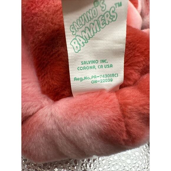 Salvino’s Bamm Beano’s Mark McGwire #25 Denver July 4 Red Plush Bear w/ Tag - Picture 5 of 9